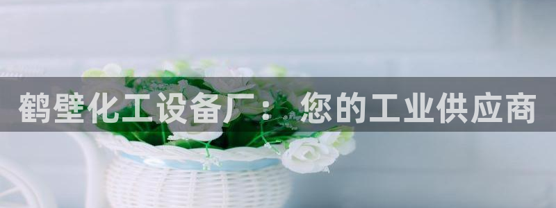 天辰平台游戏退款：鹤壁化工设备厂： 您的工业供应商